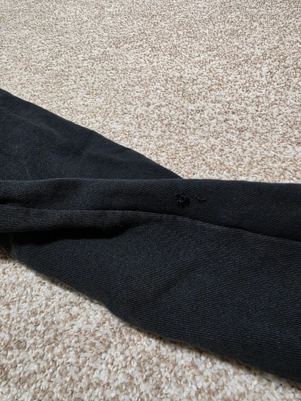 Men’s True Religion Y2K Full Zip Black Streetwear Hoodie Size Medium